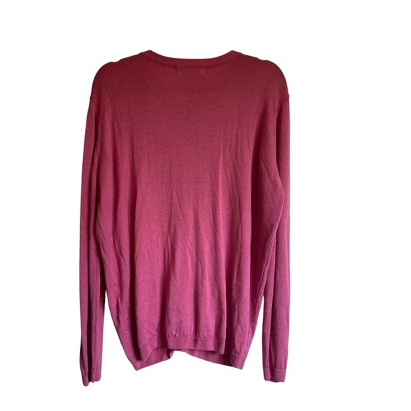 EWM Pure Classics Lambswool Cardigan Sweater Machine Washable - Picture 5 of 10